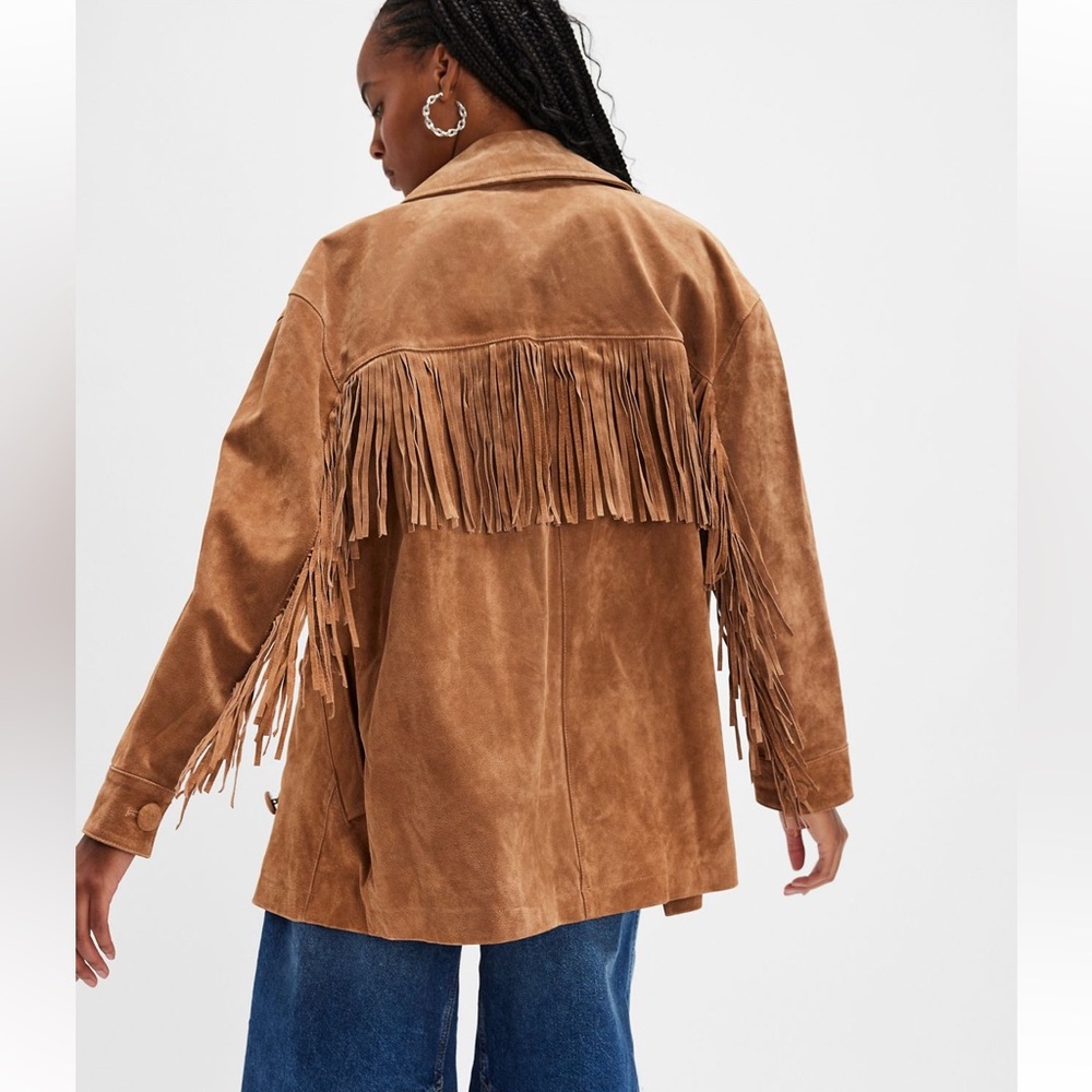 NWT BLANK NYC SUEDE FRINGE JACKET 💕💕